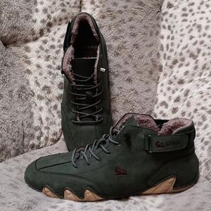 LDeck Men's Hunter Green Shoes